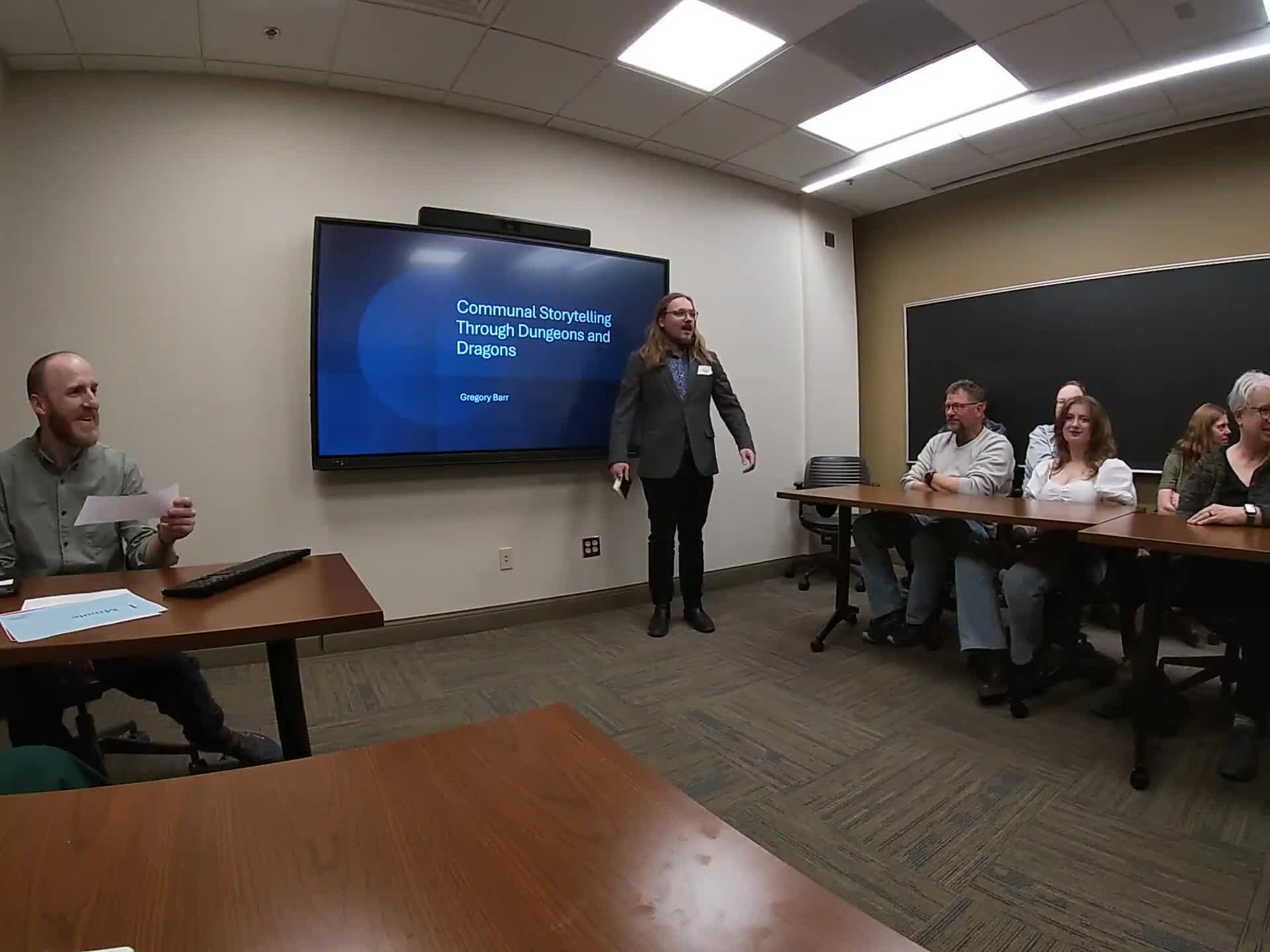 Greg Barr, Communal Storytelling Through Dungeons and Dragons